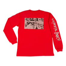 Load image into Gallery viewer, COINTEL[NO] Red Long-Sleeve Shirt