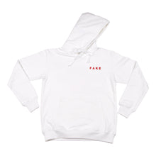 Load image into Gallery viewer, White FF Pullover Hoodie