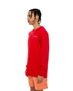 COINTEL[NO] Red Long-Sleeve Shirt